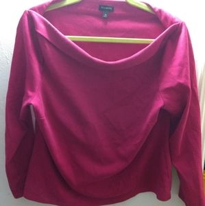 Talbot's cotton knit blouse